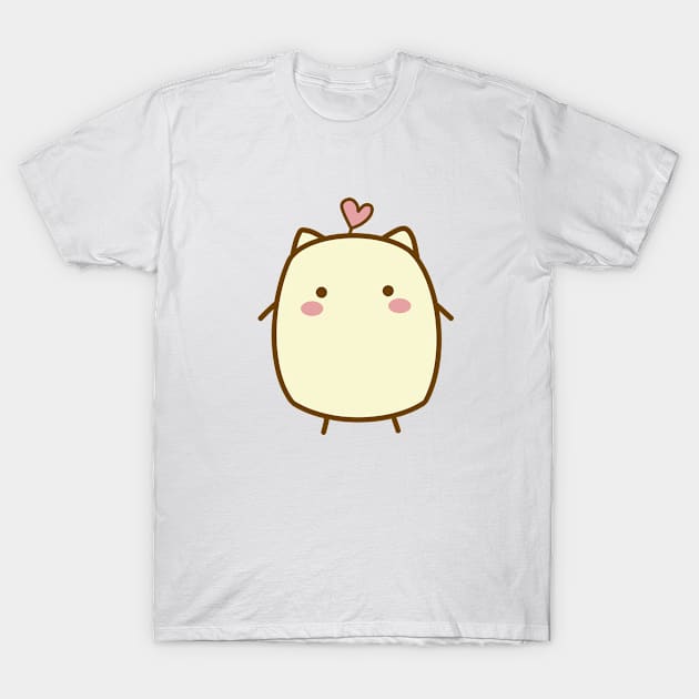 Marshmallow T-Shirt by CozyEra